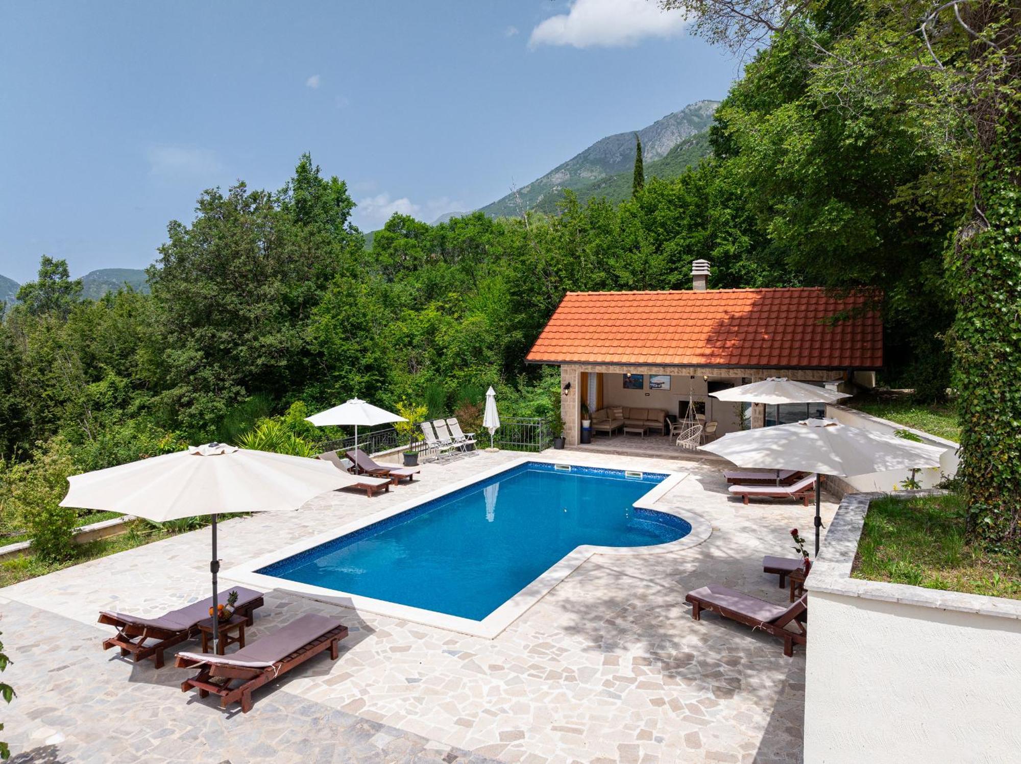 Sunset & Sunrise Villas In Stanisici-Two Villas With Common Pool Budva Exterior photo